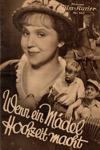 Movie poster for Wenn ein Mädel Hochzeit macht (1935)