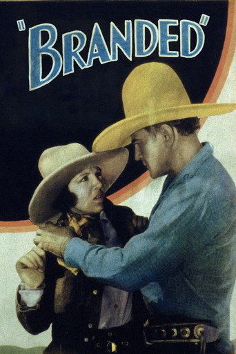Movie poster for Branded (1931)