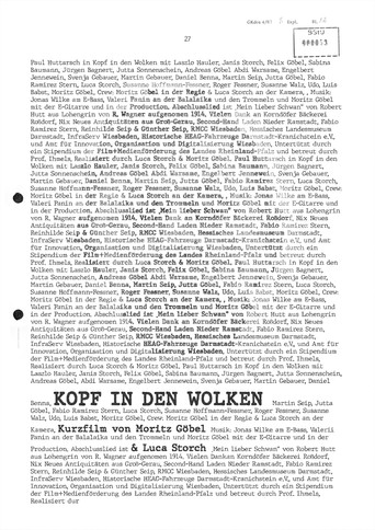 Movie poster for Kopf in den Wolken (2023)