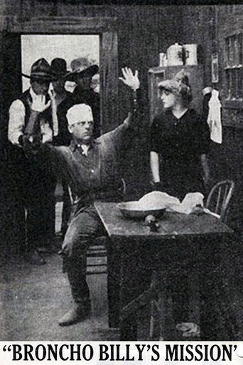 Movie poster for Broncho Billy's Mission (1914)