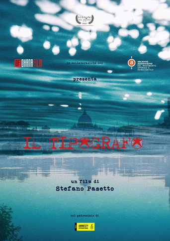 Movie poster for Il Tipografo (2022)