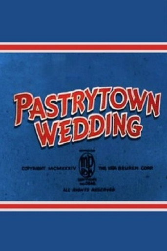 Movie poster for Pastry Town Wedding (1934)