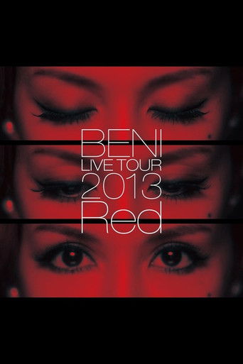 BENI Red LIVE TOUR 2013 poster