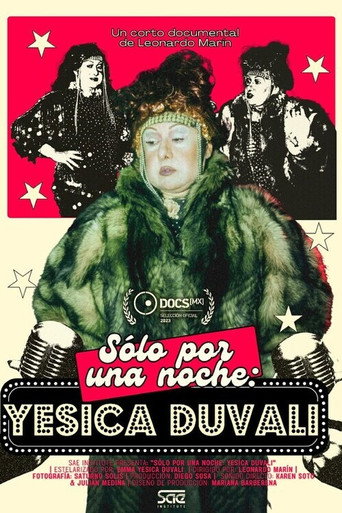 Movie poster for One Night Only: Yesica Duvali