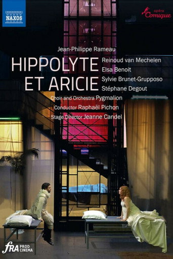 Movie poster for Hippolyte et Aricie (2020)