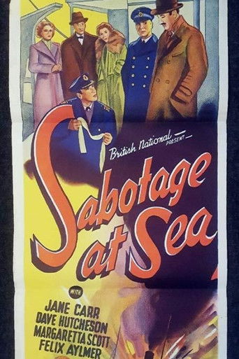 Sabotage at Sea poster