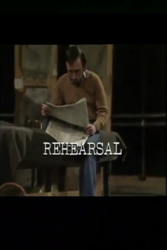 Rehearsal poster