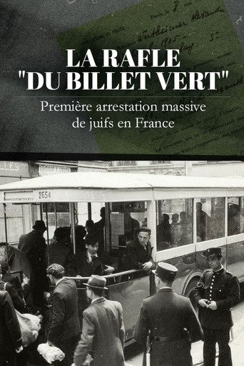 Movie poster for 1941, les secrets de la rafle du billet vert (2022)
