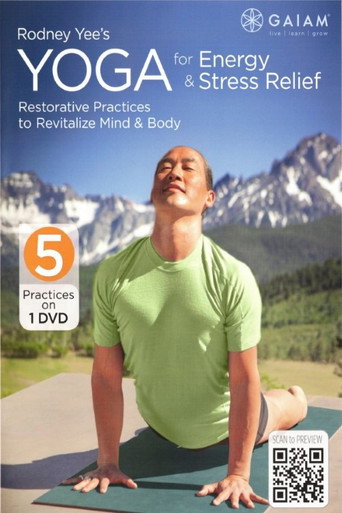 Movie poster for Rodney Yee's Yoga for Energy and Stree Relief (2013)