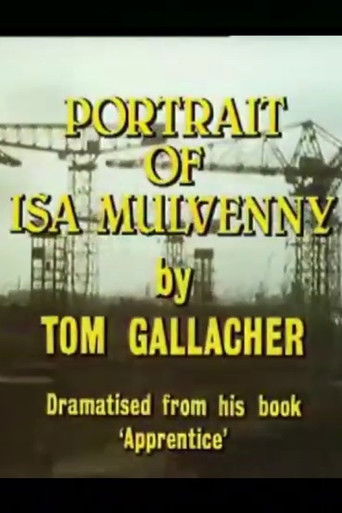 Portrait of Isa Mulvenny poster