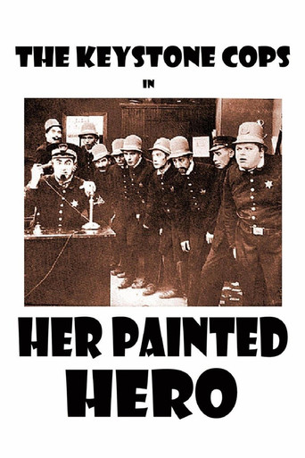Movie poster for Her Painted Hero (1915)