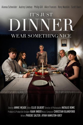 Movie poster for It's Just Dinner, Wear Something Nice (2024)
