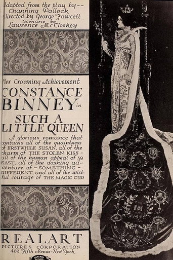 Movie poster for Such a Little Queen (1921)