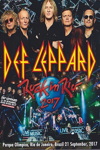 Def Leppard: Rock In Rio 2017 poster