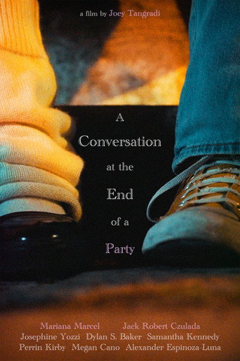 Movie poster for A Conversation at the End of a Party (2026)