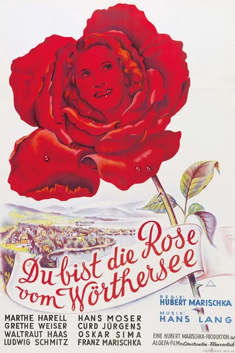 Movie poster for Du bist die Rose vom Wörthersee (1951)