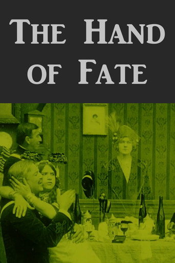 Movie poster for The Hand of Fate; or The Mysterious Blonde (1912)