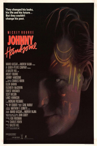 Movie poster for Johnny Handsome (1989)