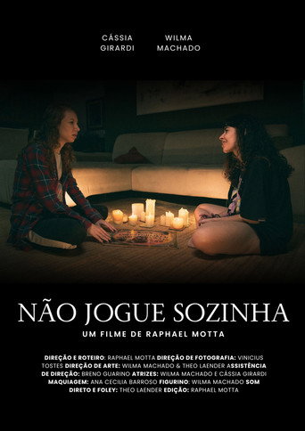 Movie poster for Não jogue sozinha (2024)
