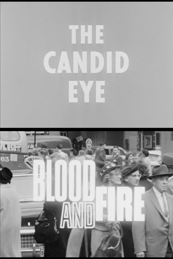 Movie poster for Blood and Fire (1958)