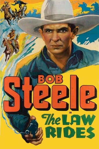 Movie poster for The Law Rides (1936)