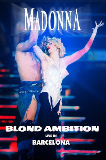 Madonna: Blond Ambition World Tour 90 from Barcelona poster