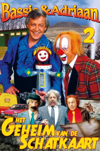 Movie poster for Bassie & Adriaan Het geheim Van De Schatkaart Deel 2 (1987)