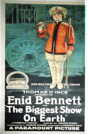 Movie poster for The Biggest Show on Earth (1918)