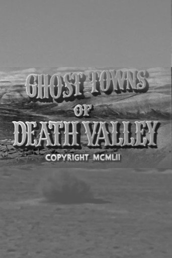 Movie poster for Ghost Towns of Death Valley (1952)