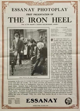 Movie poster for The Iron Heel (1912)