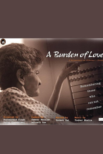 Movie poster for A Burden of Love (1999)