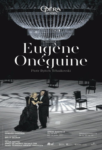 Movie poster for Tchaikovsky: Eugene Onegin (2017)