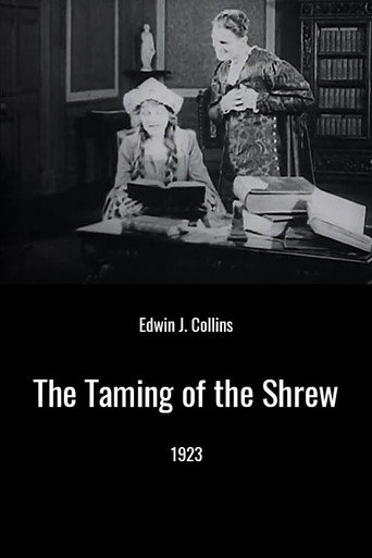 Movie poster for The Taming of the Shrew (1923)