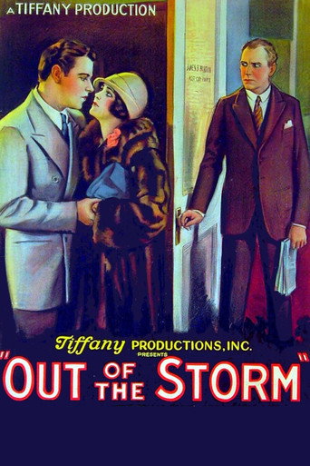 Movie poster for Out of the Storm (1926)