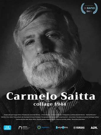 Movie poster for Carmelo Saitta, collage 1944 (2024)