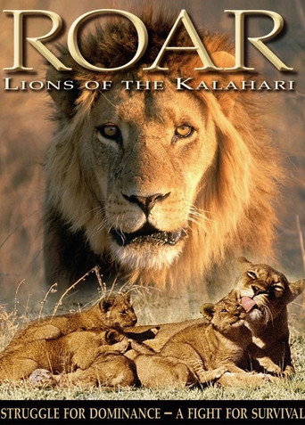 Movie poster for Roar: Lions of the Kalahari (2007)