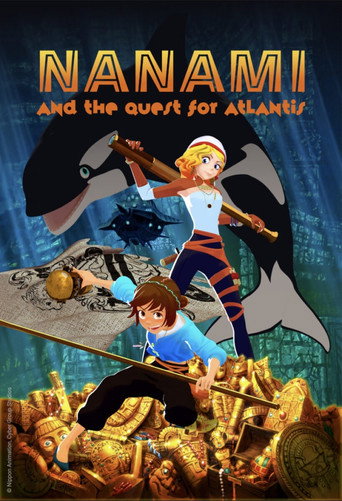 Movie poster for Nanami and the Quest for Atlantis