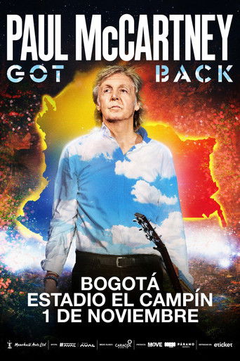 Paul McCartney: Got Back – Live in Bogotá at Estadio El Campín poster