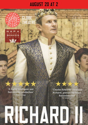 Richard II - Live at Shakespeare's Globe poster