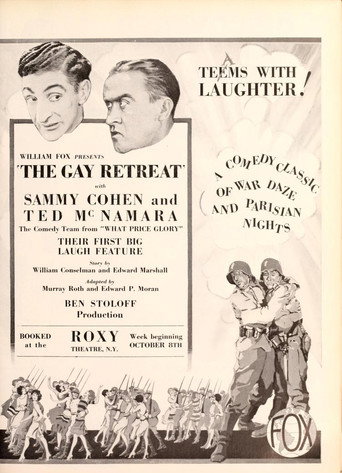 Movie poster for The Gay Retreat (1927)