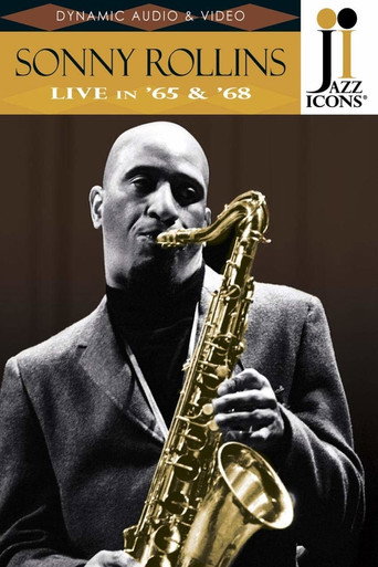 Movie poster for Jazz Icons: Sonny Rollins Live in '65 & '68 (2008)