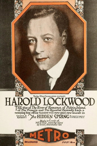 Movie poster for The Hidden Spring (1917)
