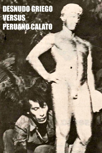 Movie poster for Desnudo Griego Versus Peruano Calato (1981)