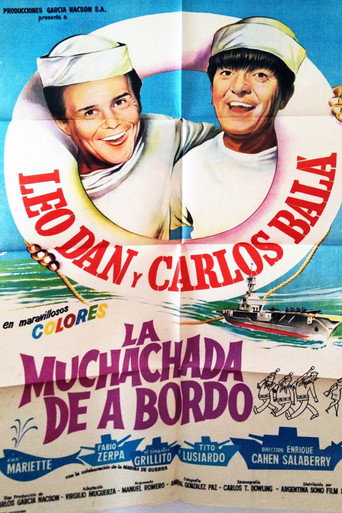 Movie poster for La muchachada de a bordo (1967)