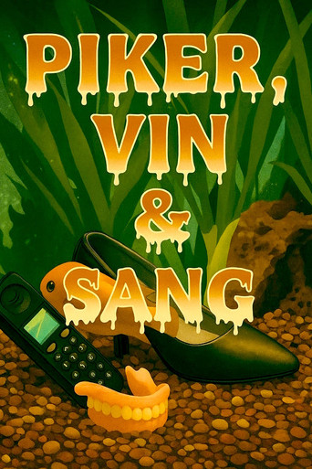 Piker, vin og sang poster