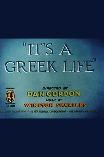 Movie poster for It's a Greek Life (1936)