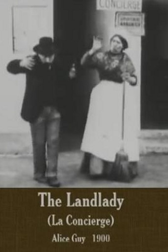 Movie poster for The Landlady (1900)