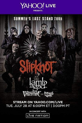 Movie poster for Slipknot - Live at DTE Energy Music Theatre 2015 (2015)