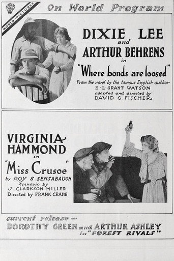 Movie poster for Miss Crusoe (1919)