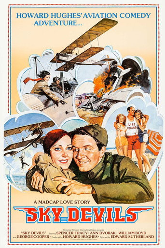 Movie poster for Sky Devils (1932)